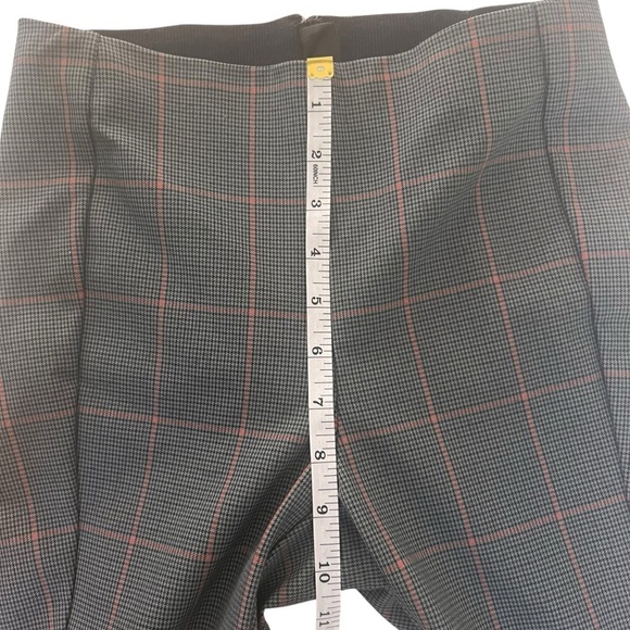 Rag & Bone Gray Plaid Cropped Pants Career Casual Ankle Length Trousers - Picture 5 of 5